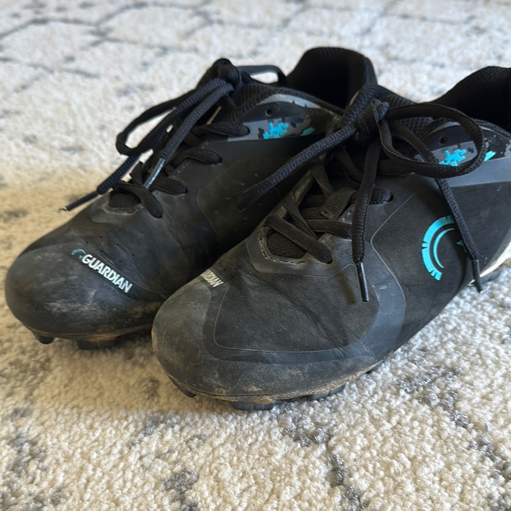 Black and Blue Youth Cleats